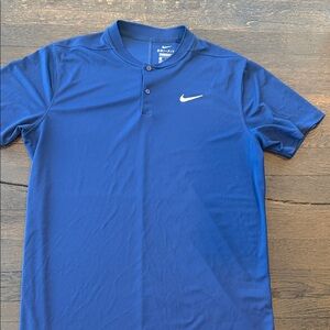 Nike Men's Navy Blue Polo Shirt